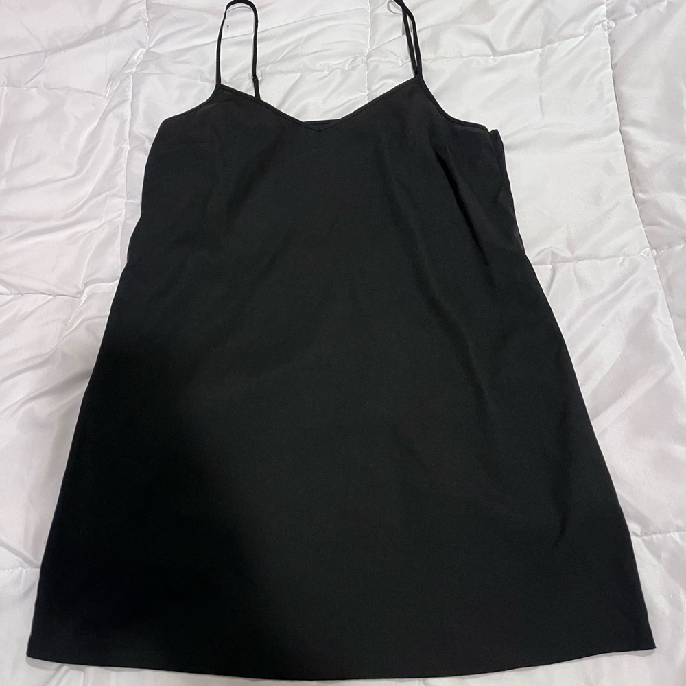 Abercrombie & Fitch Black Slip Dress